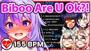 Biboo's High Heart Rate Made Advent and Everyone Worried 【Hololive】