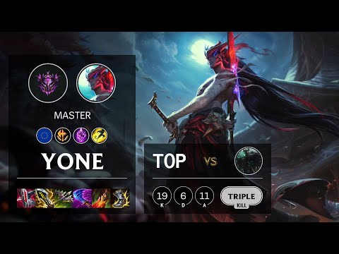 Yone Top vs Mordekaiser - EUW Master Patch 11.21