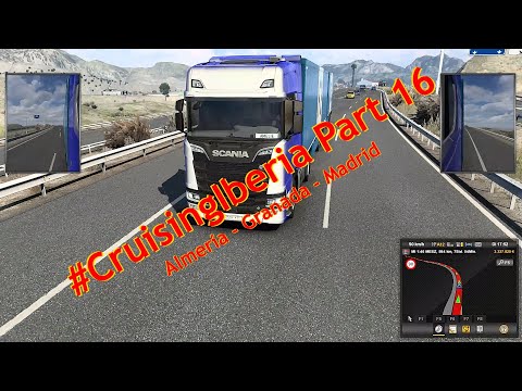 ETS2 Cruising Iberia Event #16: Almería - Granada - Madrid