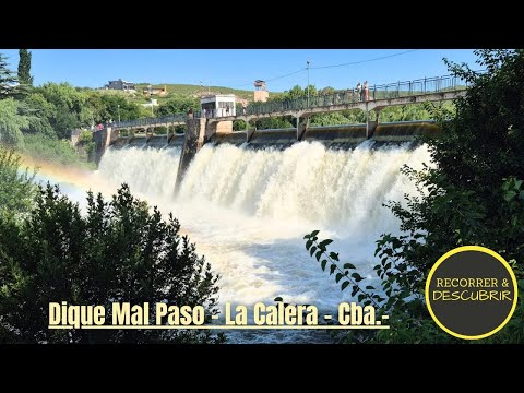 Una de las mas importantes obras hídricas de la pcia.de Córdoba, el Dique Mal Paso, La Calera, Cba.-