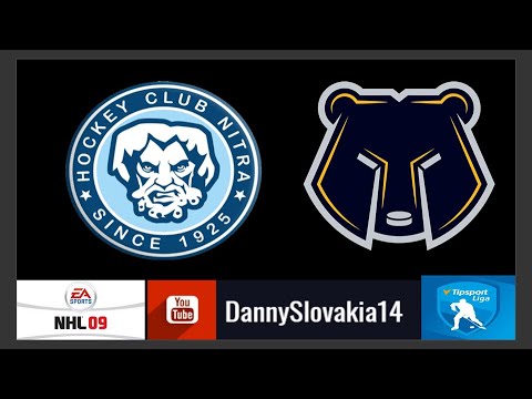 NHL 09 (NHL 20) Tipsport liga - Nitra - Budapešť(1.kolo základnej časti)