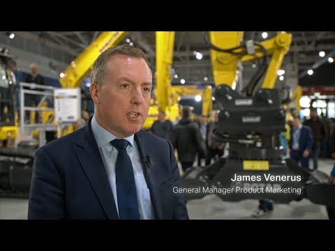 Excavators - Komatsu at bauma 2022