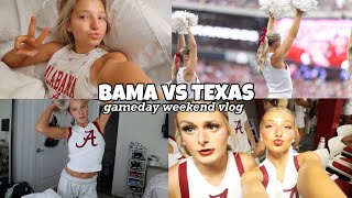 BAMA vs TEXAS GAMEDAY VLOG | University of Alabama