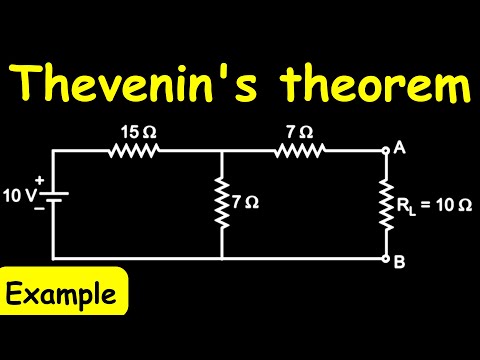 Thevenin's Theorem Circuit Solved Example | Easy Step By Step | Circuit Analysis