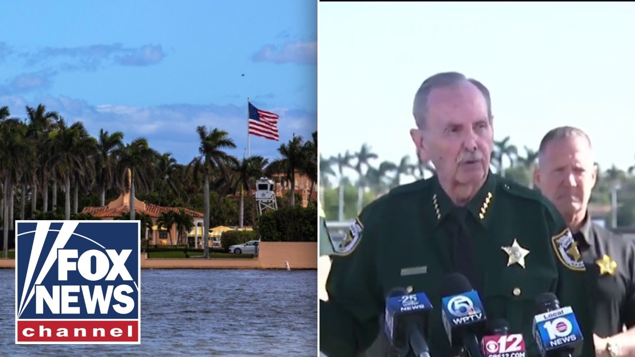 JUST IN: Sheriff reveals new details after armed man shot, killed at Mar-A-Lago