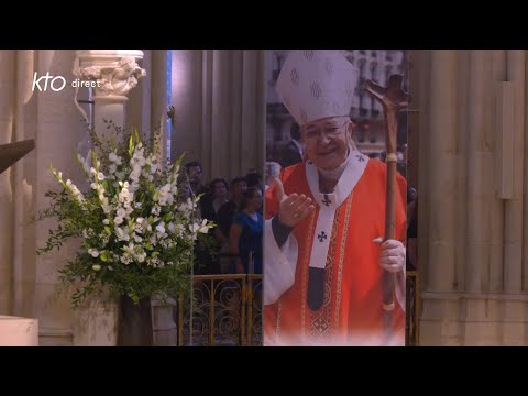 Messe à l’intention du cardinal André Vingt-Trois, du 18 juillet 2025 à Notre-Dame de Paris