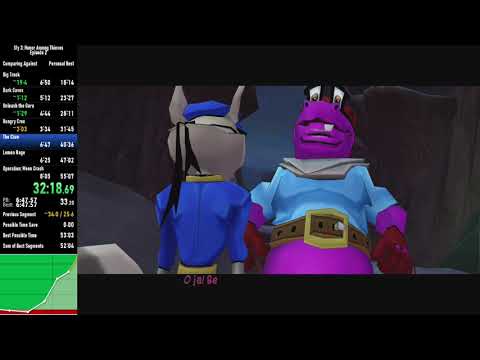 Sly 3 Episode 2 Speedrun in 53:51