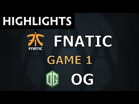 Fnatic vs OG [Game 1] The Summit 5 - Dota Highlights
