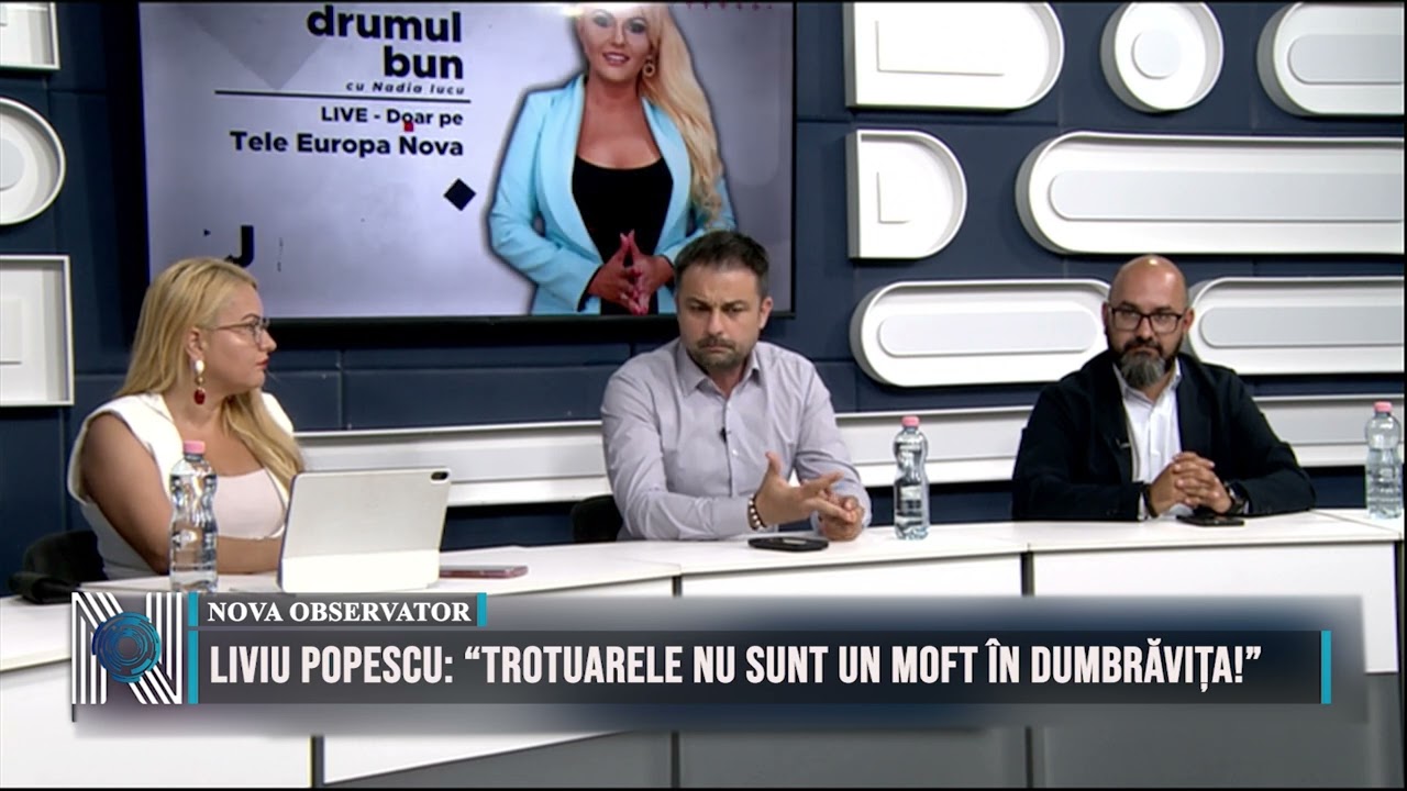 Liviu Popescu: “Trotuarele nu sunt un moft în Dumbrăvița!”
