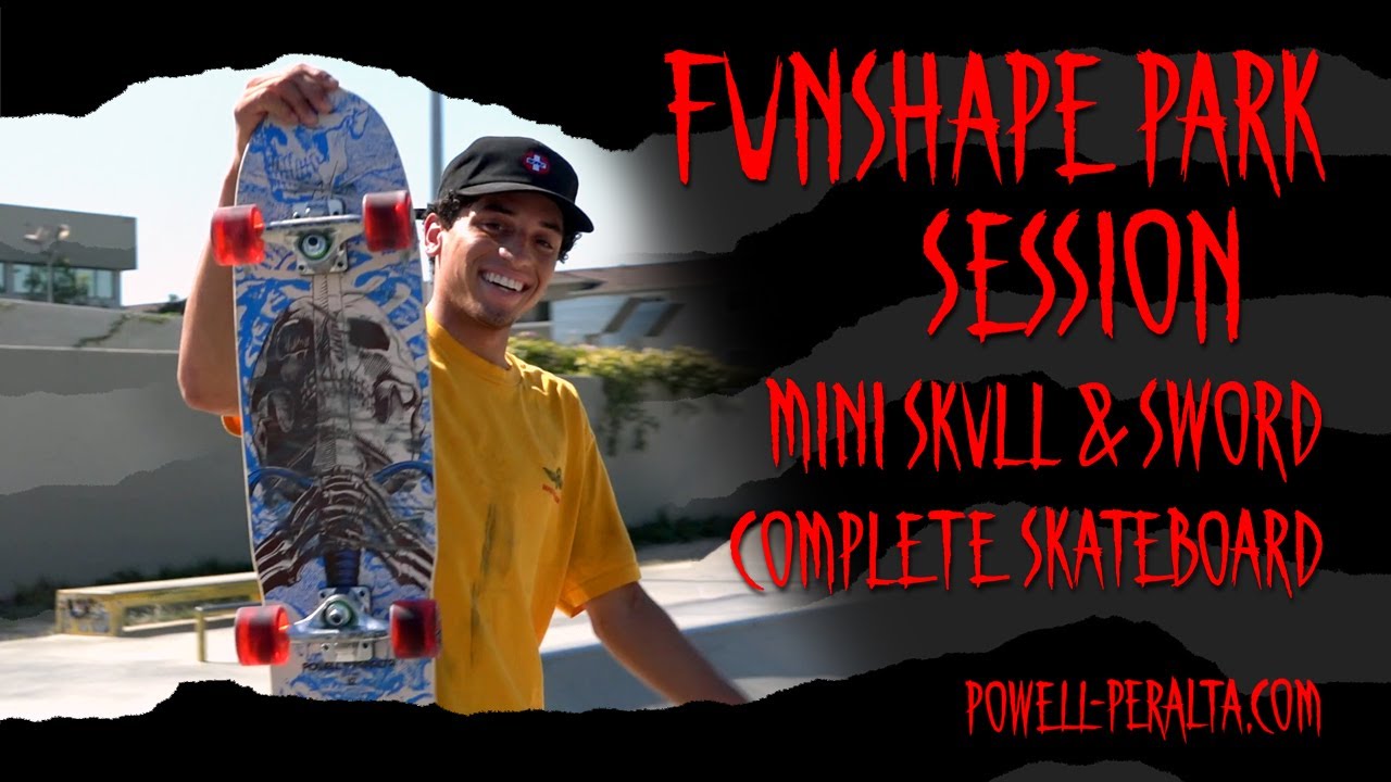 Powell-Peralta Mini Skull & Sword Complete Skateboard