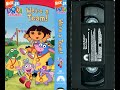 Opening To Dora The Explorer We Re A Team US VHS 2006