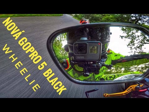 MOTOVLOG #15 - KOUPIL jsem si NOVOU GOPRO 5 BLACK !!! / Wheelie / Jízda na koleno - Jiskry !