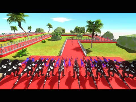 Colored All Carnivore Dinosaurs Monster Championship – Animal Revolt Battle Simulator