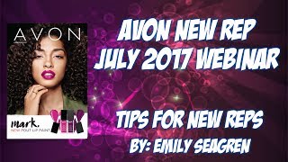 New Avon Representative July 2017 Tips