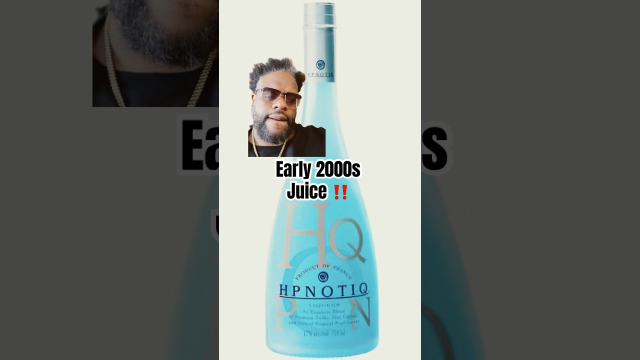 Hypnotiq had us feeling fancy in the early 2000s