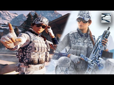 YEAR 7 Unreleased EXCLUSIVE ASH CHILLED BUNDLE - Showcase IN-GAME - Rainbow Six Siege
