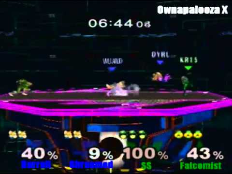 Ownapalooza X: Grand Finals - SilentSpectre/Falcomist(Green) vs Shroomed/Darrell(Blue) Part 2
