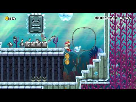 未だ謎多き深海を大調査! Mystery of deep sea by シレン5 - SUPER MARIO MAKER - No Commentary 1AG