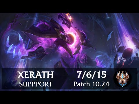 Xerath Support vs Pyke | Pinoy Challenger Replay Preseason Patch 10.24