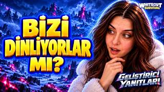 GELİŞTİRİCİ NOTLARI BİZİ GERÇEKTEN DİNLİYORLAR MI? | Whiteout Survival
