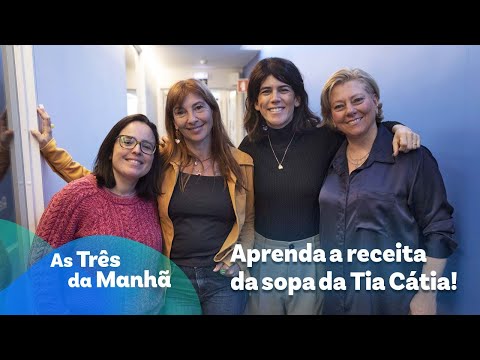 Tia Cátia ensina Joana Marques a fazer sopa - As Três da Manhã