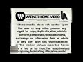 Warner Home Video United Artists Warning Screen 1982 1987 Australia