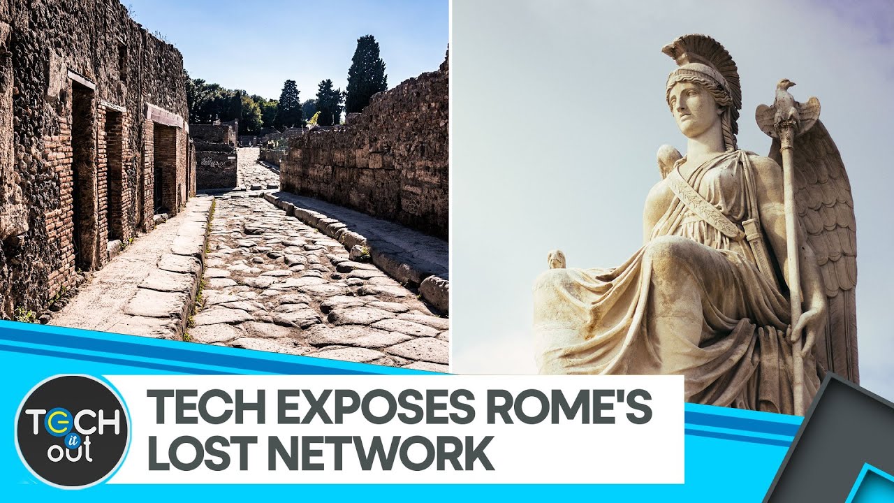 100,000 km of Hidden Roman Roads Discovered | Tech It Out