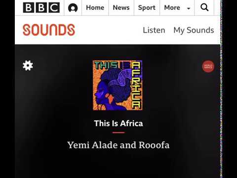 روفا على راديو bbc اليوم .. 🦇 YEMI ALADE AND 🇩🇿 ROOOFA