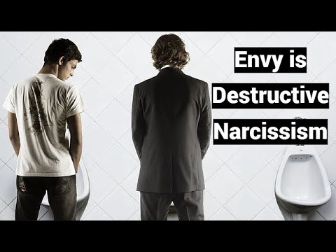Envy is Destructive Narcissism (Jealousy, Romantic Jealousy are NOT)