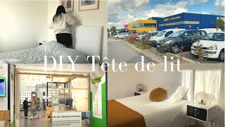 DIY Comment faire une tête de lit en tissu | FloraandCos