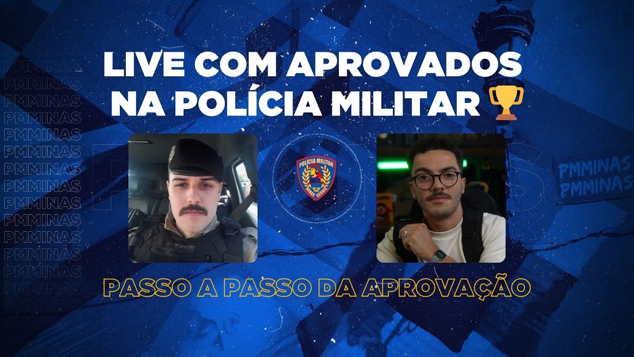 DO ZERO À APROVAÇÃO: O 'PULO DO GATO' QUE O APROVOU PARA SOLDADO E CADETE DA PMMG