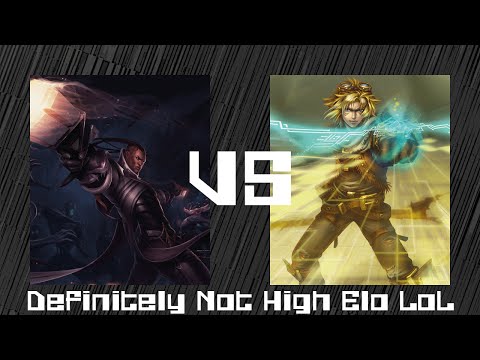 Definitely Not High Elo LoL - Lucian vs Ezreal