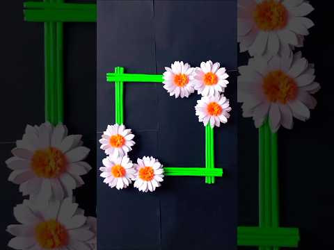 Paper flower Wall Decoration / Room Decoration Ideas / How To Make Easy Paper Wall Hanging#Best#2025