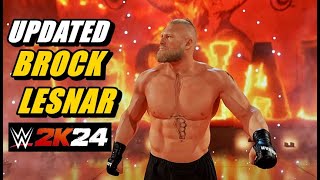 How to Get Updated COWBOY BROCK LESNAR in WWE 2K24