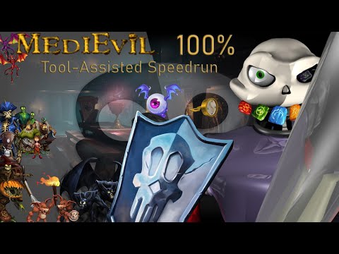 MediEvil PS1 - 100% TAS 1:01:08