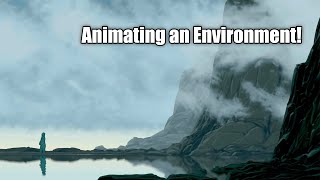 🔴 שידור חי: אנימציה של דמות בסביבה