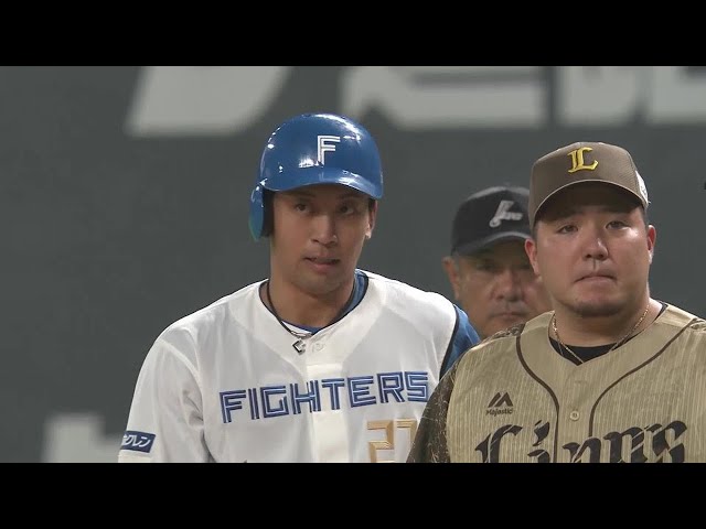 【2回裏】プロ初打点!! ファイターズ・古川裕大の先制タイムリーヒット!! 2022年8月9日 北海道日本ハムファイターズ 対 埼玉西武ライオンズ