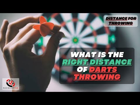 Dartboard Distance For Throwing | Right Distance Of Darts Throwing