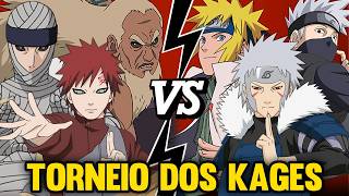 TORNEIO DE KAGES - QUAL É O MAIS FORTE? (SEM NARUTO E HASHIRAMA)