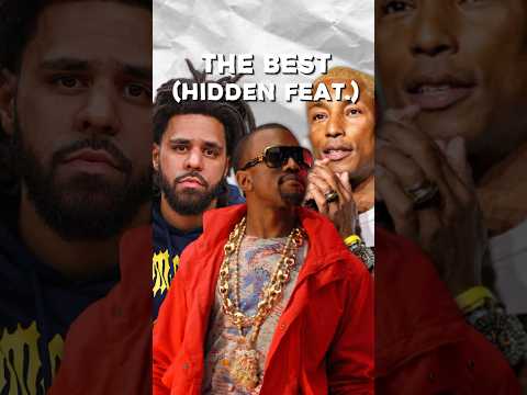 The BEST Hidden Features in Popular Rap Songs 🤯 #jcole #pharrell #kanyewest