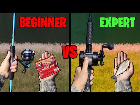 BEGINNER VS EXPERT Catfish Fishing Challenge...