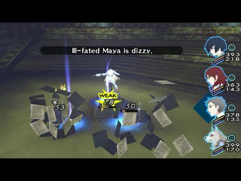 Persona 3 Portable - 113 [9/22] Tartarus Block 4 Tziah #1 F114-118 - Gold Handguards