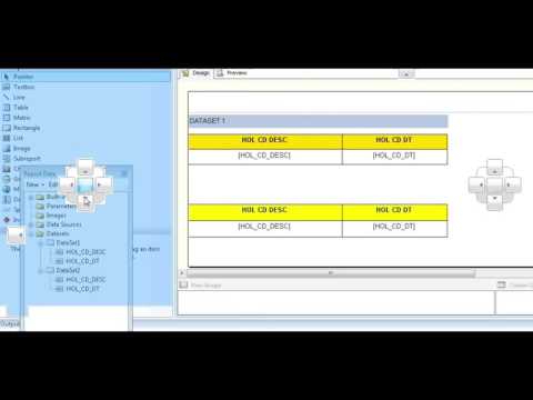 Second Dataset Headers in SSRS 2008 (Reporting Services)
