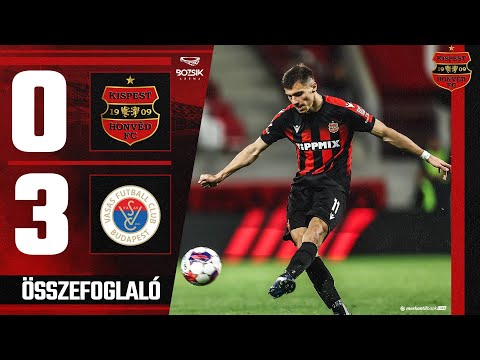 Honvéd–Vasas 0–3 (összefoglaló)