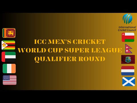 ICC Men's Cricket World Cup Super League Qualifier round /World Cup 2023 Teams,Groups,Schedule