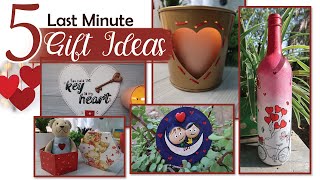 5 Last Minute Valentine Gift Ideas || Easy Gift Ideas