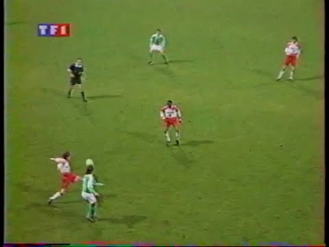 ST ETIENNE - CANNES-2-0     (TOUS LES BUTS : DIVISION 1 : SAISON 1991-1992)