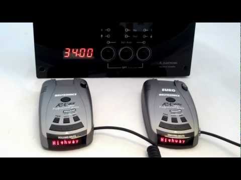 Beltronics RX65e with 34,0GHz vs. Beltronics RX65e with 33,8GHz