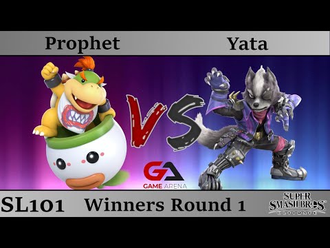 Prophet (Bowser Jr.) vs Yata (Wolf, Cloud) - Winners Round 1: SmashLAN'd 101