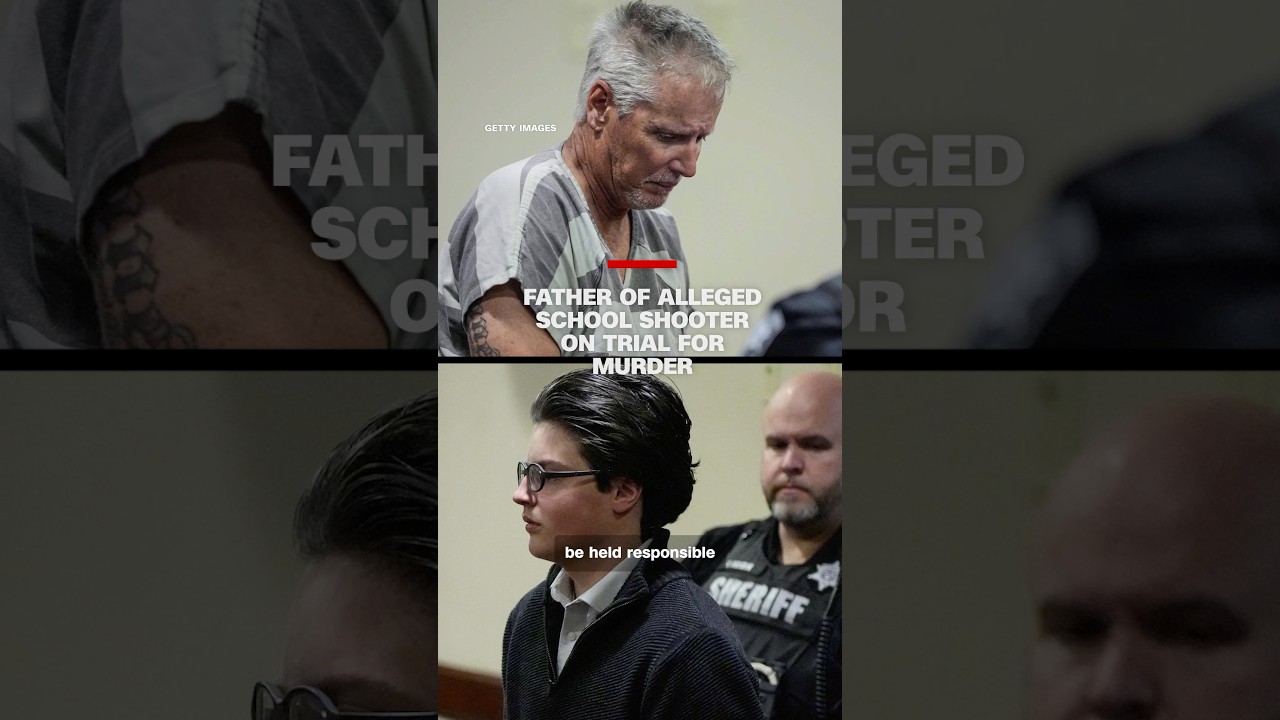 Father of alleged school shooter on trial for murder